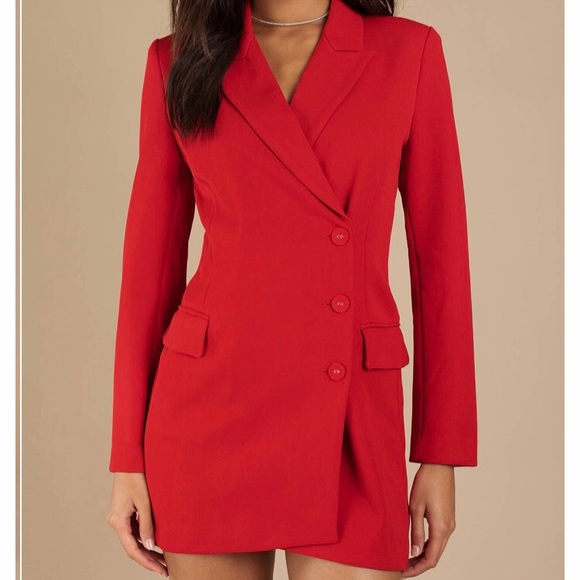 astr blazer dress